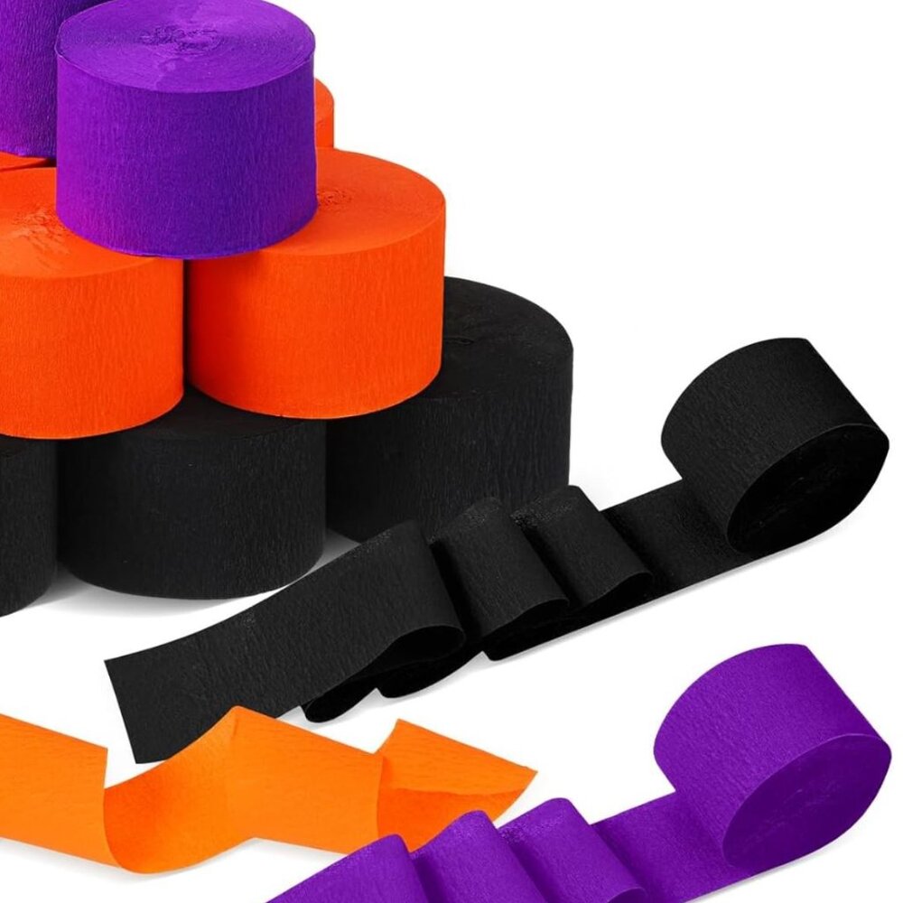 Rolls Crepe Paper Streamers 24 Rolls